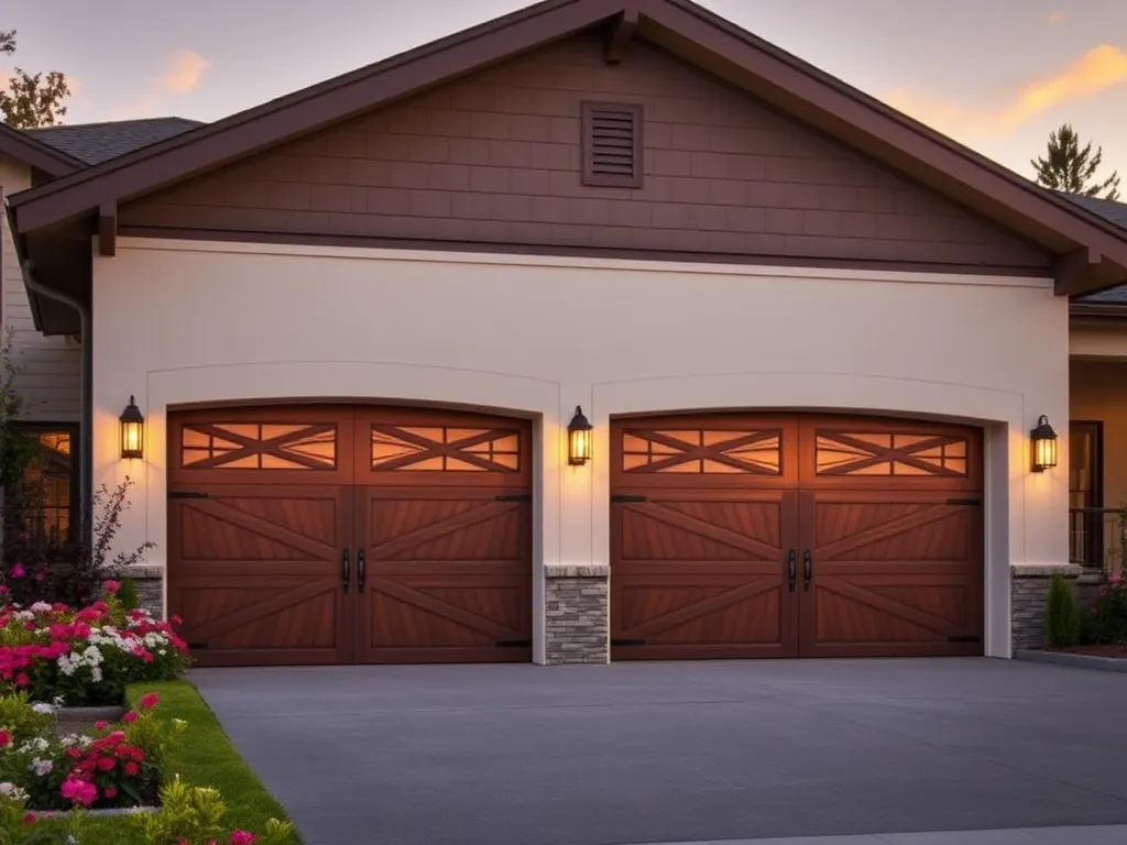 Rockwood Custom Overlay Garage Doors: Enhancing Your Home's Curb Appeal